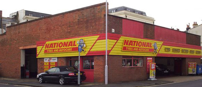 National Tyres and Autocare - Worthing branch