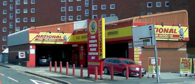 National Tyres and Autocare - Liverpool (Vauxhall Road L3) branch