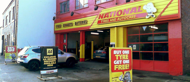 National Tyres and Autocare - Redcar branch