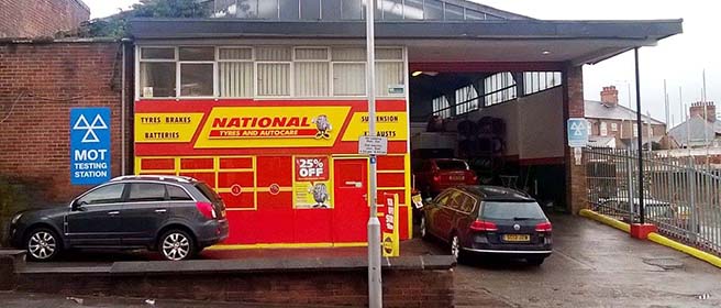 National Tyres and Autocare - Wrexham branch