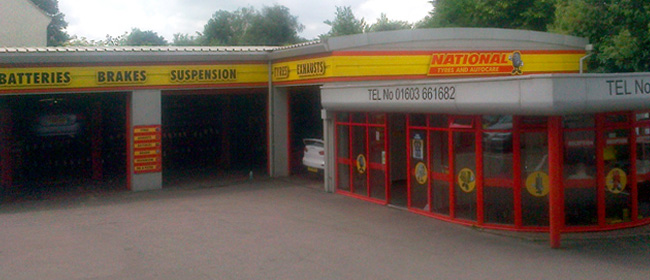National Tyres and Autocare - Norwich branch