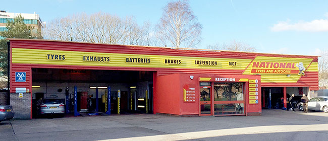 National Tyres and Autocare - Altrincham branch
