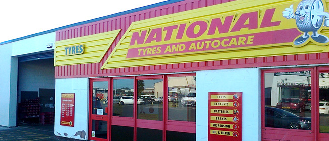 National Tyres and Autocare - Livingston branch