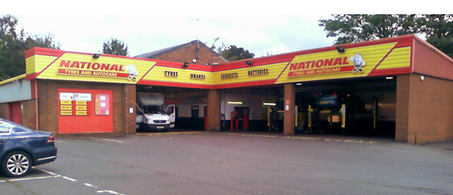 National Tyres and Autocare - Chesterfield branch