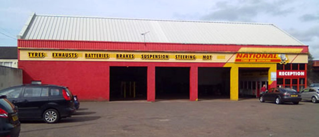 National Tyres and Autocare - Paisley branch