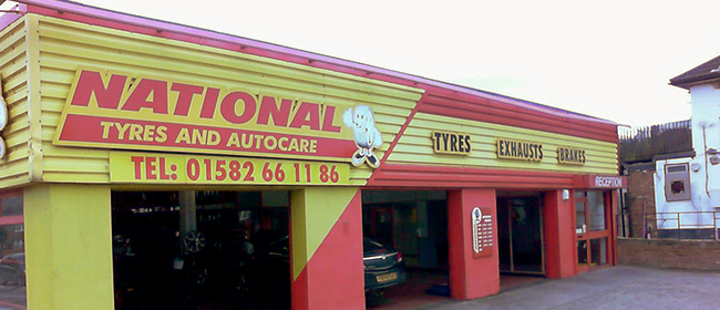 National Tyres and Autocare - Dunstable branch