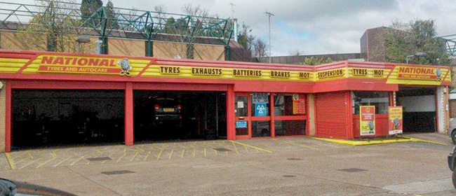 National Tyres and Autocare - Redhill branch