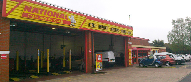 National Tyres and Autocare - Lincoln branch
