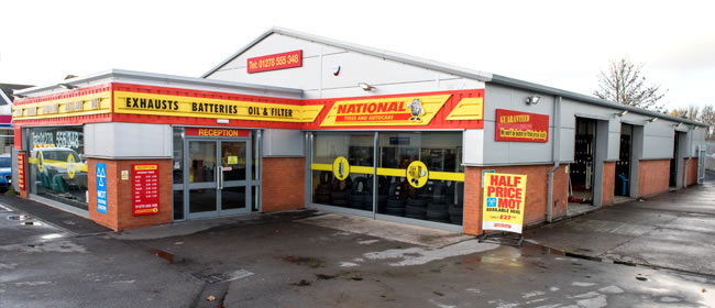 National Tyres and Autocare - Bridgwater branch