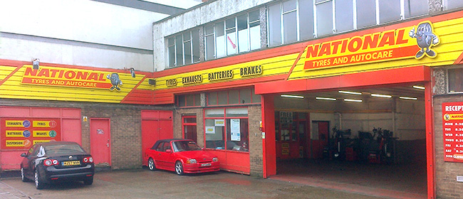 National Tyres and Autocare - Sheffield branch