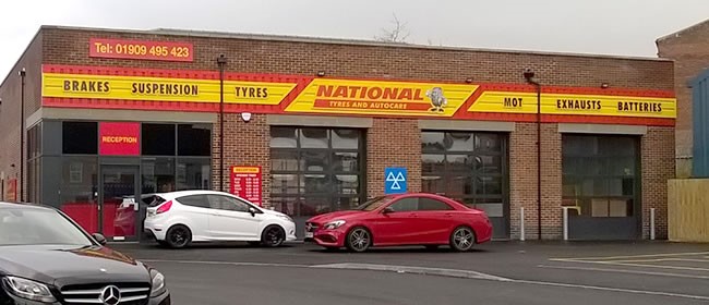 National Tyres and Autocare - Worksop branch