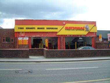 National Tyres and Autocare - Macclesfield branch