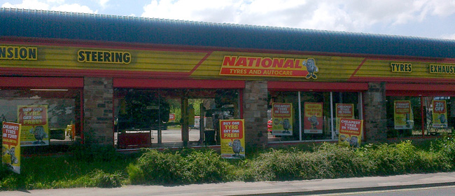 National Tyres And Autocare Accrington branch