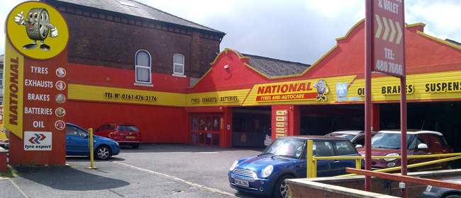 National Tyres And Autocare Stockport branch