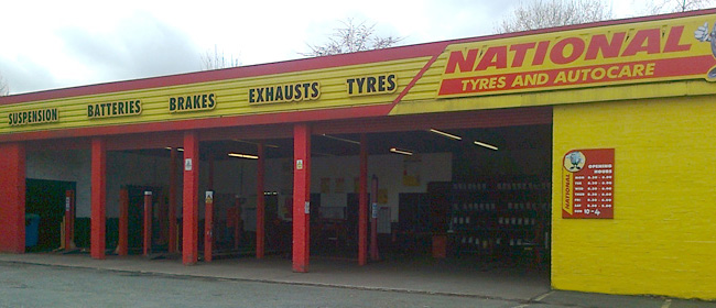 National Tyres And Autocare Edinburgh (Stevenson Road EH11) branch