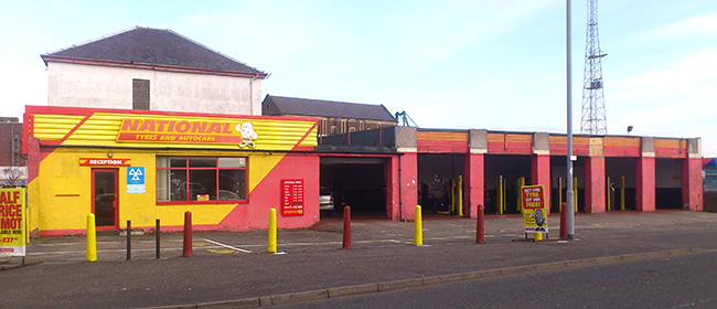 National Tyres and Autocare - Greenock branch
