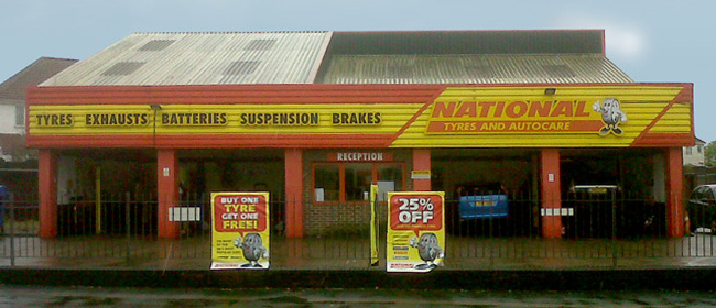 National Tyres and Autocare - Southampton (Totton) branch