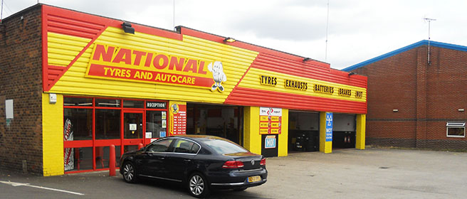 National Tyres and Autocare - Mansfield branch