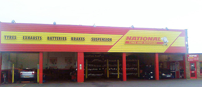 National Tyres and Autocare - Weston-Super-Mare branch