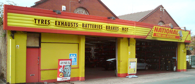 National Tyres and Autocare - Birkenhead (Argyle Street CH41) branch