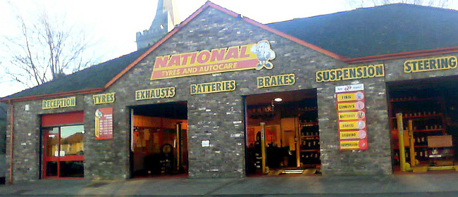 National Tyres and Autocare - Brecon branch