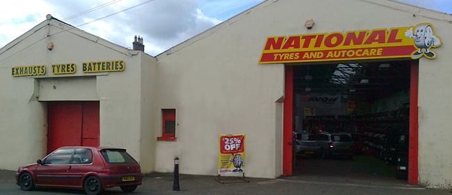 National Tyres And Autocare Haddington branch