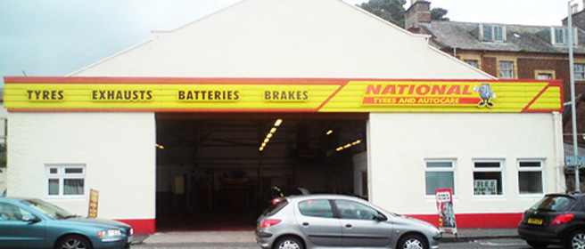 National Tyres and Autocare - Dumfries branch