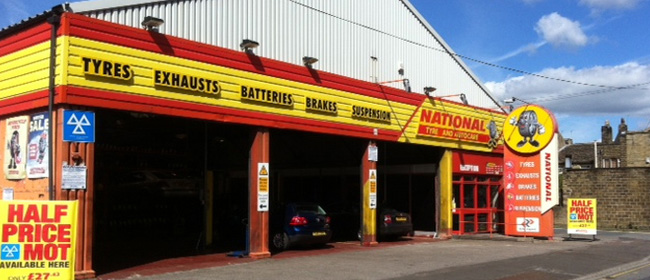 National Tyres and Autocare - Huddersfield branch