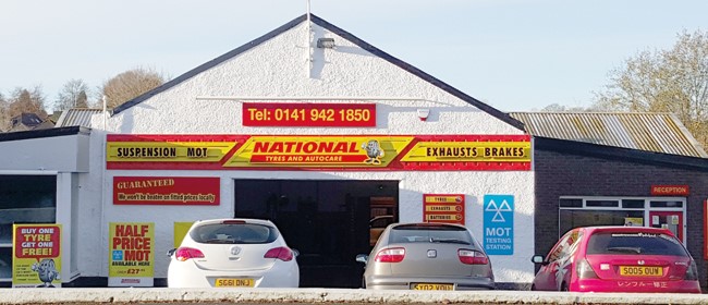 National Tyres and Autocare - Glasgow (Bearsden G61) branch