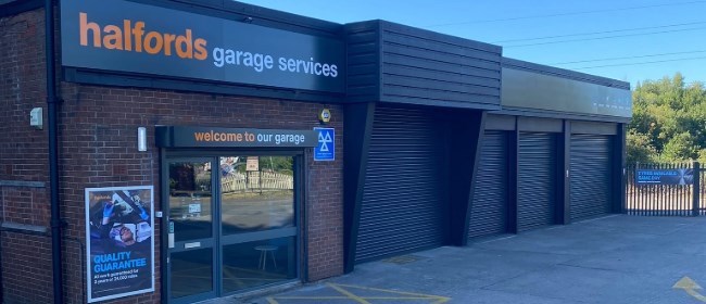 Halfords Garage Services Northwich branch