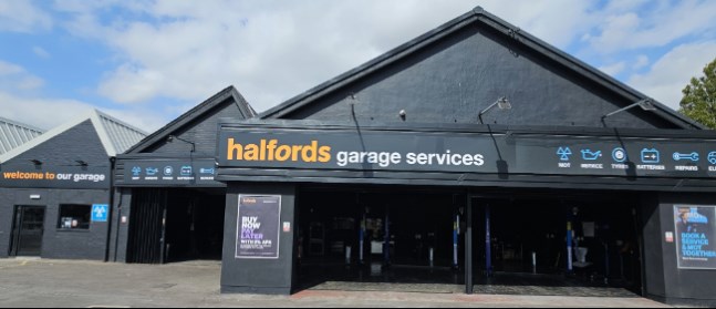 Halfords Garage Services Shrewsbury branch