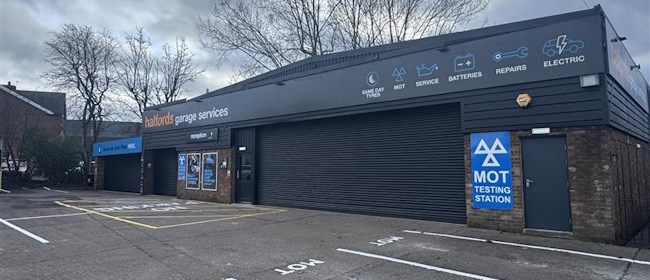 Halfords Garage Services Ashington branch