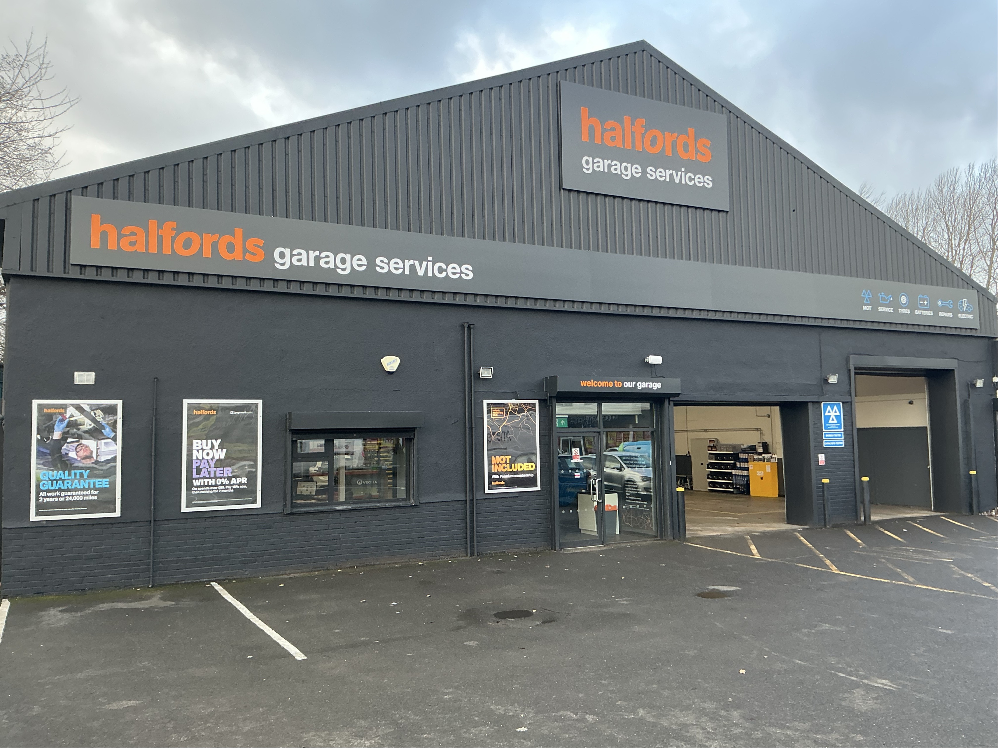 Halfords Garage Services Kilmarnock branch
