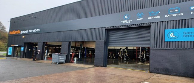 Halfords Garage Services Plymouth branch